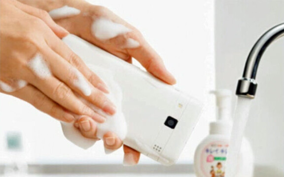 Här är mobilen för folk med bacillskräck