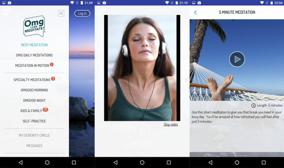 Apptips: OMG. I Can Meditate!