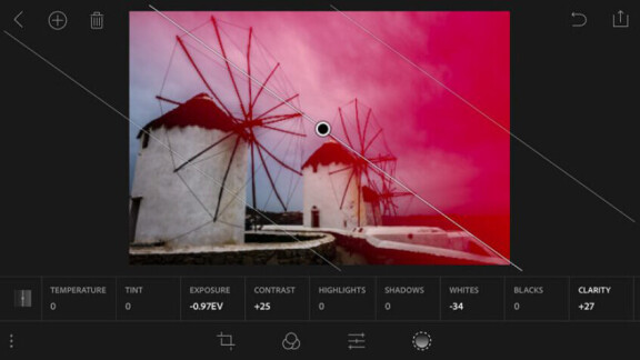 Lightroom Mobile med stöd för råformat
