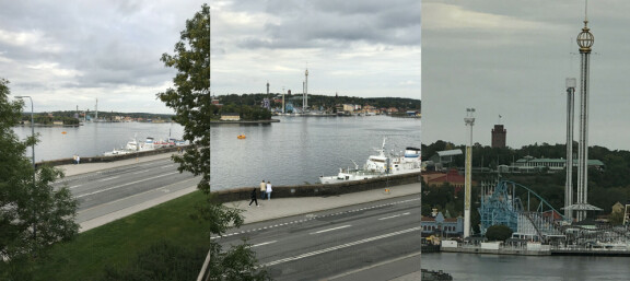 Från vänster ser vi här testbilderna från Iphone 7 Plus med 1x zoom, 2x optisk zoom och längst till höger 10 x digital zoom.