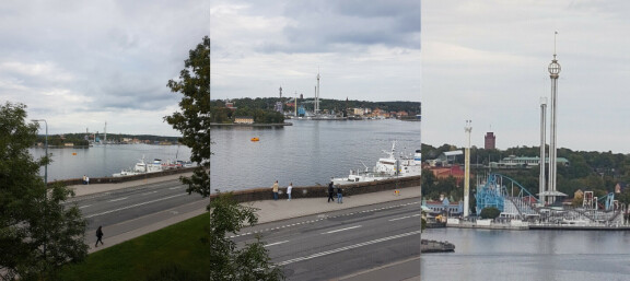 Samsung Galaxy S7 har ingen optisk zoom utan får precis som Iphone 7 nöja sig med digital zoom. Här i från vänster 1x zoom, 2x zoom och 8 x zoom.