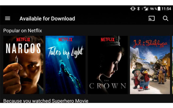 Nu funkar Netflix utan uppkoppling