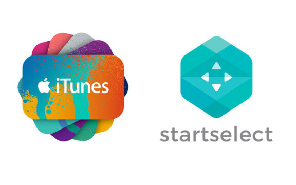 Nu kan du köpa iTunes presentkort digitalt från Startselect.com