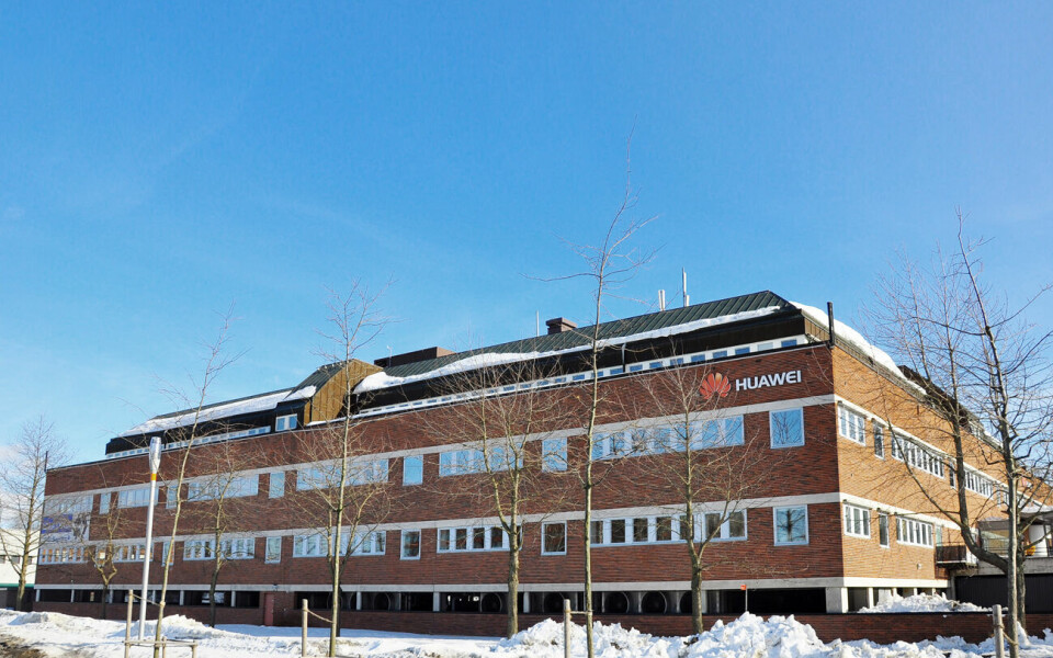 Ett av Huaweis kontor här i Sverige
