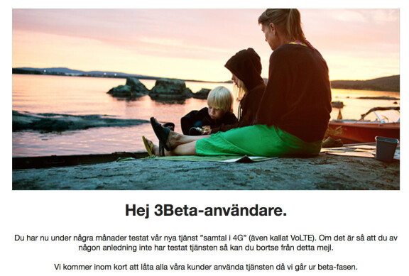 4g-samtal med VoLTE snart för alla Tre-kunder