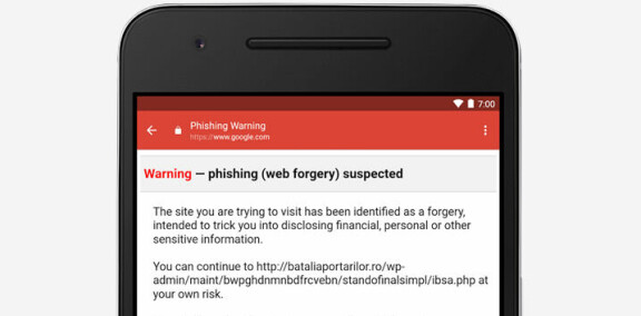 Gmail-appen varnar nu mer för phishing-försök på Android.