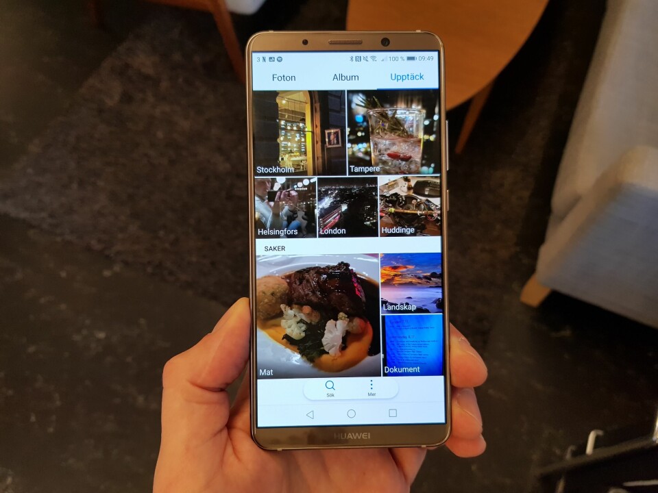 Det främsta användningsområdet för AI idag och de kommande åren är enligt Huawei själva möjligheten för mobilen att tolka bilder.