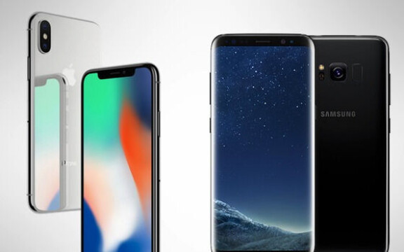 Studie: Galaxy S8 mer populär än Iphone X bland vuxna i USA