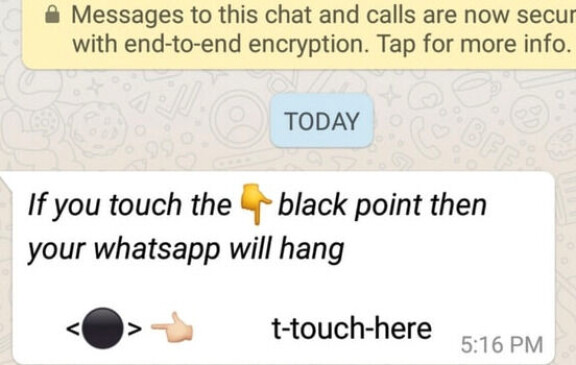 Nej! Låt bli! Det fungerar verkligen.