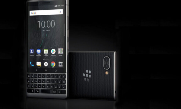 Pressbilder som påstås föreställa Blackberry Key2 läcker ut