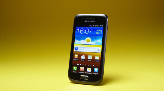 Samsung Galaxy W i test