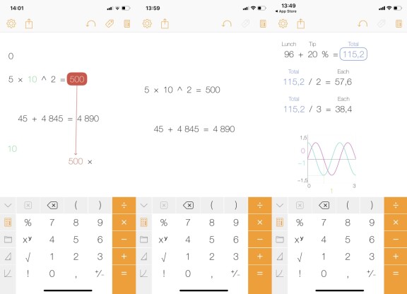 Apptips (IOS): Tydlig - Miniräknaren förbättrad
