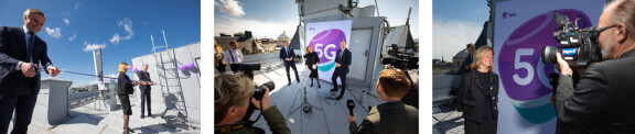 Telia hade formell invigning på ett tak i Stockholm, men fick se sig slagna på mållinjen när Tele2 lanserade sitt 5G-nät dagen innan.