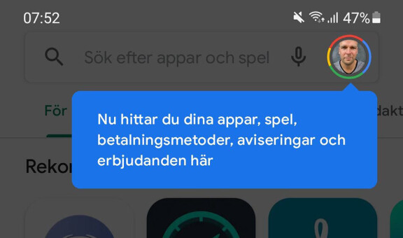Google Play Butik har fått nytt utseende