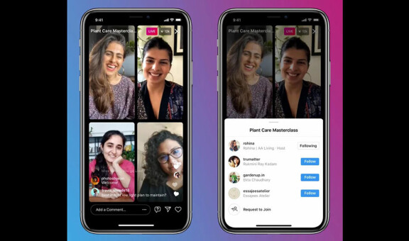 Sänd tillsammans: Så använder du Instagrams nya Live Rooms