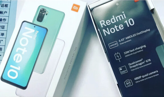 Läcka avslöjar Redmi Note 10 innan officiell lansering