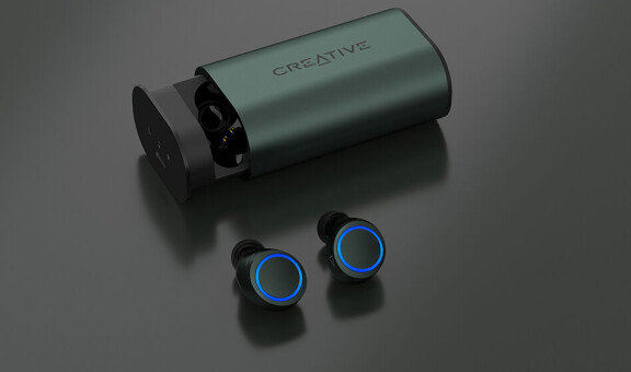 Creative lanserar nya hörlurar med lång batteritid