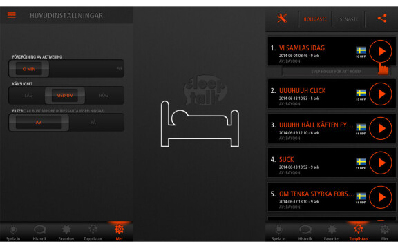 Apptest: Sleep Talk Recorder