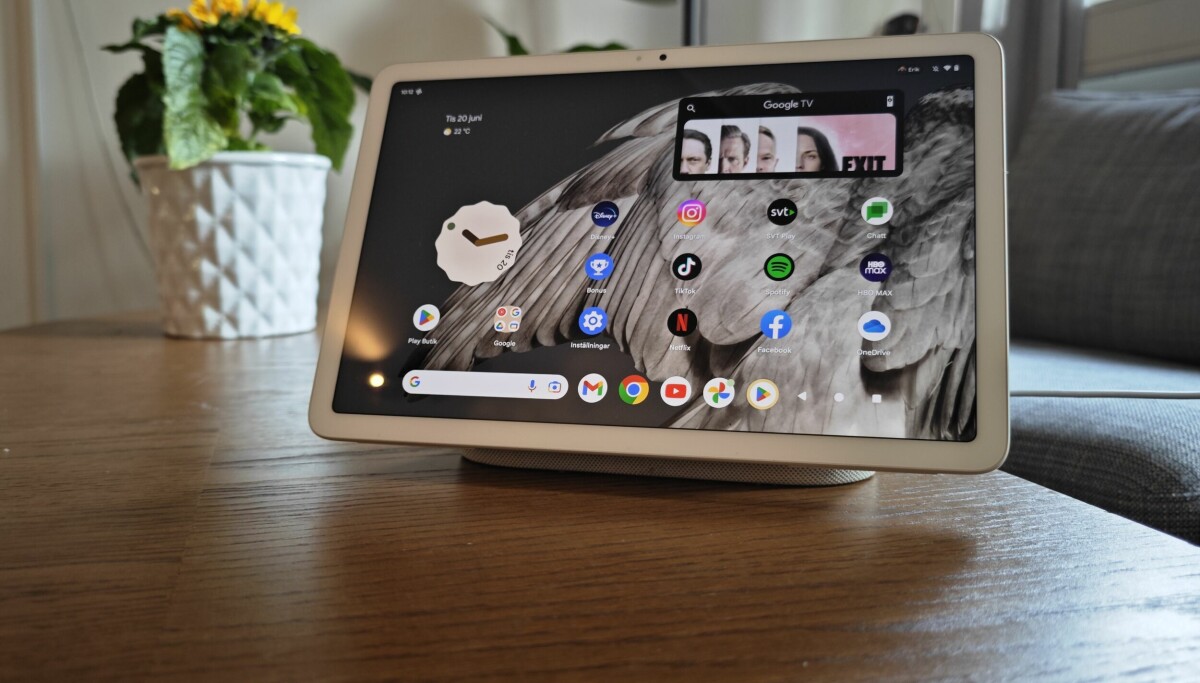 Google Pixel Tablet 11 med laddning/högtalardocka 8/128 GB