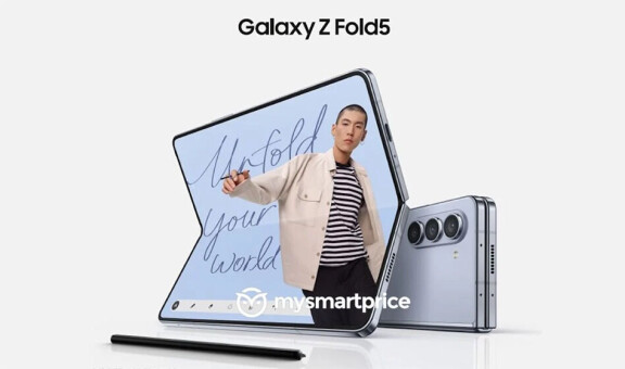 Första officiella bilderna på Samsung Galaxy Z Fold 5 och Flip 5