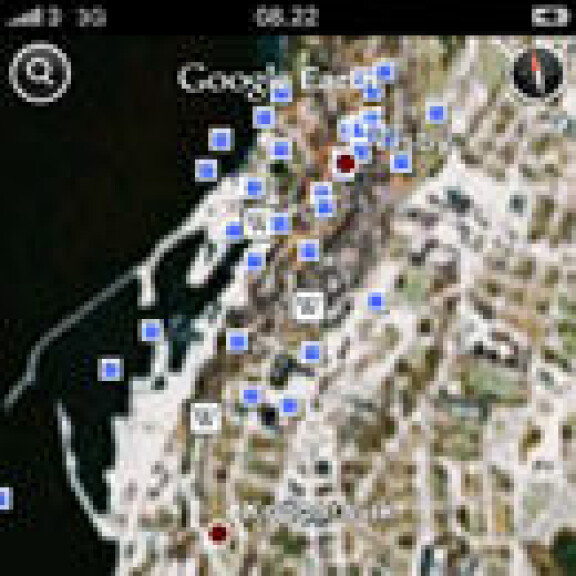 Google Earth nu i Iphone