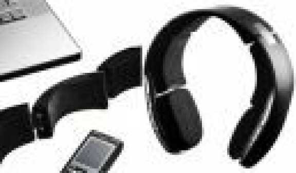 Kombinerat headset och högtalare