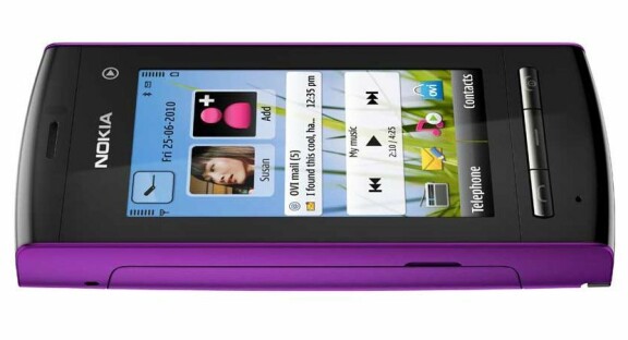 Skarp skärm i Nokia 5250