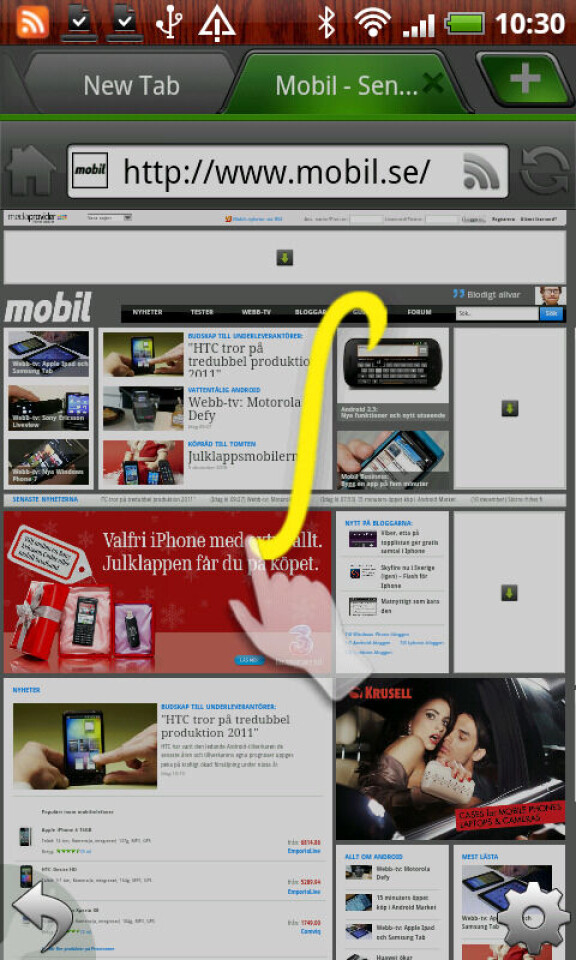 Webbläsare för Android i stort test