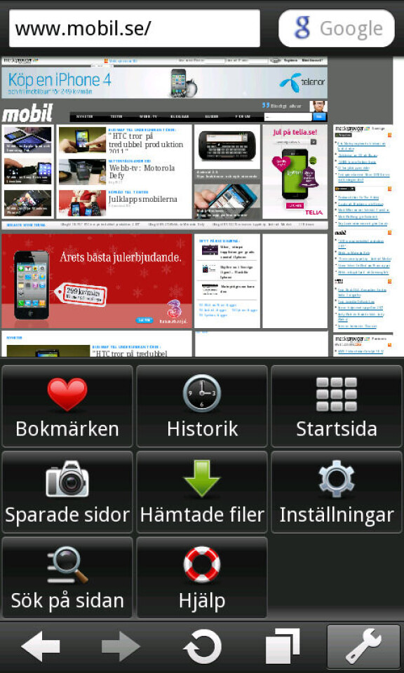 Webbläsare för Android i stort test