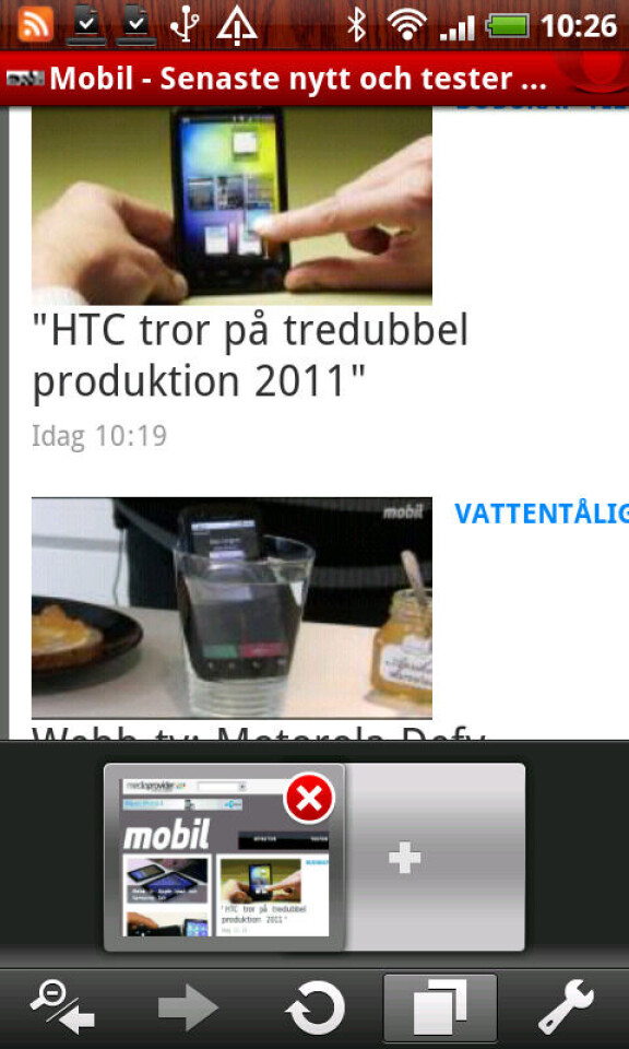 Webbläsare för Android i stort test