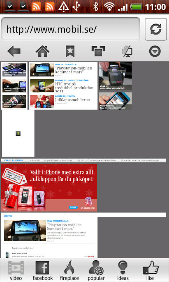 Webbläsare för Android i stort test