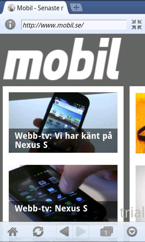 Webbläsare för Android i stort test