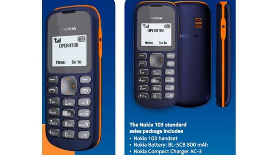 Här är superbudget-luren Nokia 103