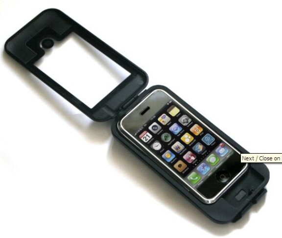 Vädertåligt cykelfodral för Iphone