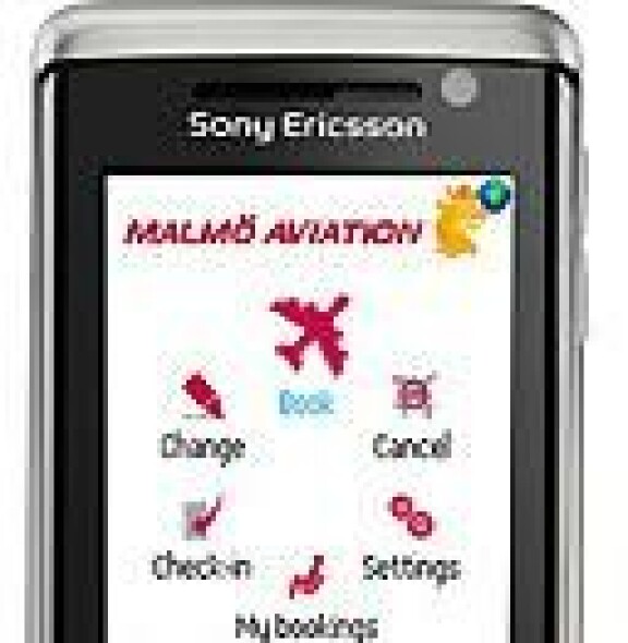Flygbokning med mobilen