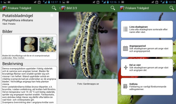 Fyra trädgårdsappar för Android