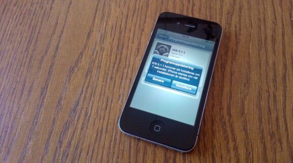 IOS-uppdatering nu för Iphone och Ipad