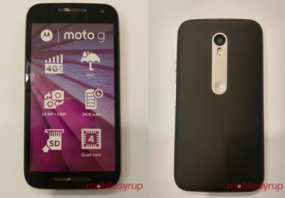 Dummy av nästa Moto G läckt