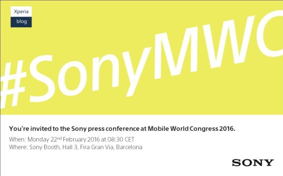 Sony lanserar på Mobile World-mässan
