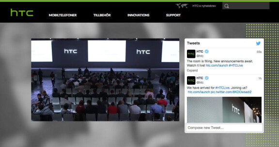 HTC:s lansering i New York