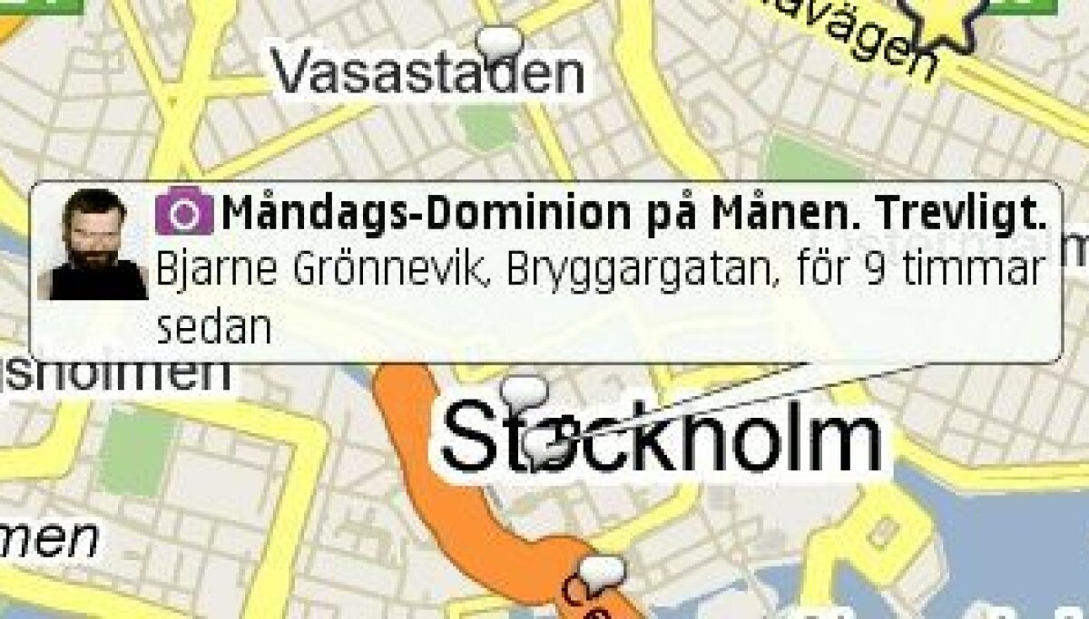 Google Maps blir klotterplank