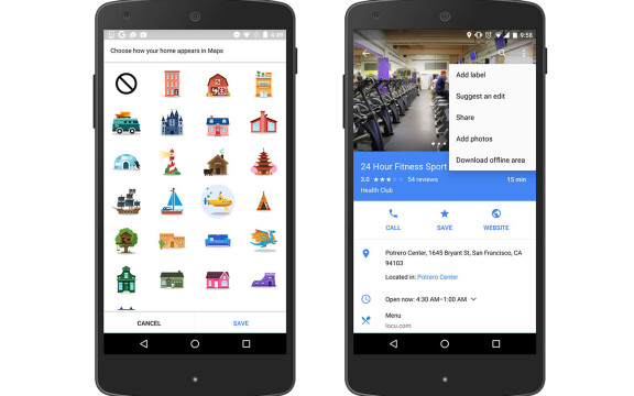 Personligare Google Maps