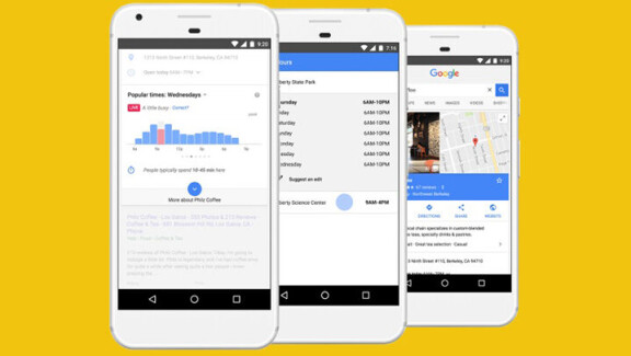 Fler tider i Google Maps