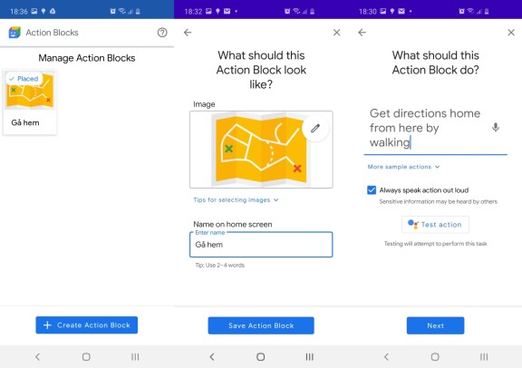 Apptips: Action Blocks – Snabbgenvägar till röstkommandon