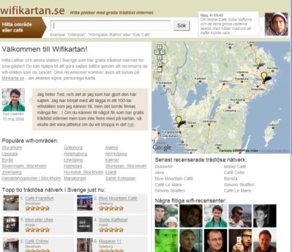 Gratis surf med wlan