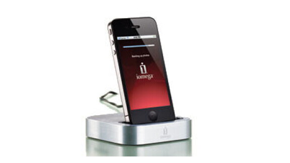 Laddare som gör backup på Iphone
