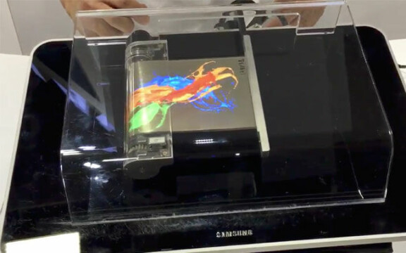 Ny video på Samsungs böjbara skärm