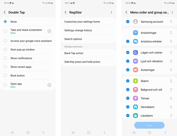 Nya funktioner i din Samsungmobil med Good Lock, del 2
