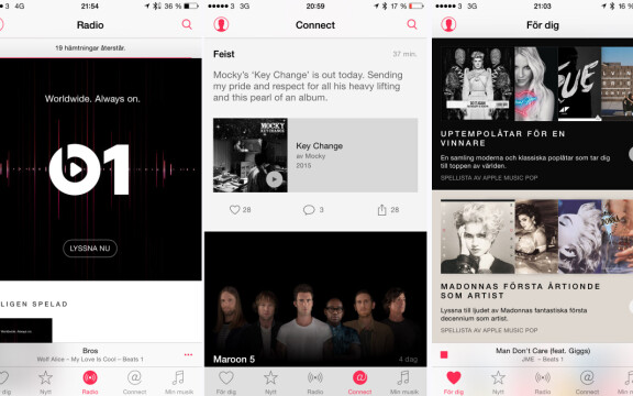 Apple ändrar: Så byter du från Spotify till Apple Music – All musik följer med